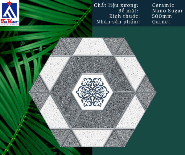 Gạch Sân Vườn Lục Giác