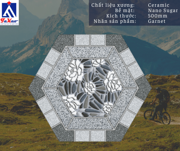 Gạch Sân Vườn Lục Giác