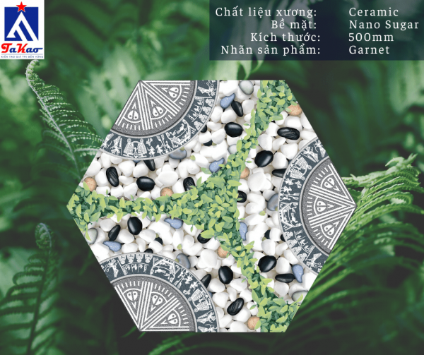 Gạch Sân Vườn Lục Giác