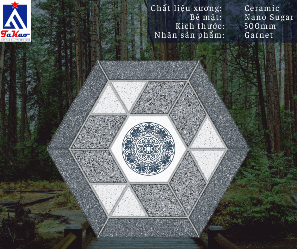 Gạch Sân Vườn Lục Giác