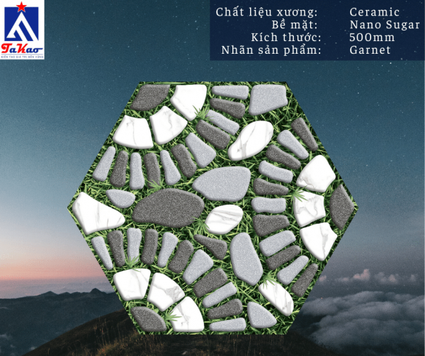 Gạch Sân Vườn Lục Giác