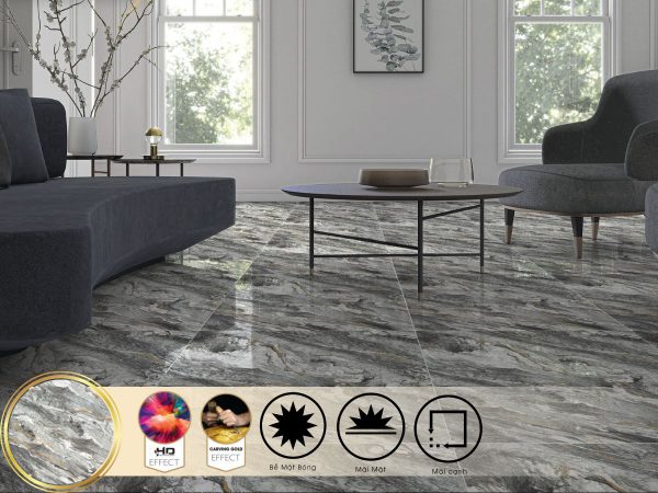 Gạch carving gold