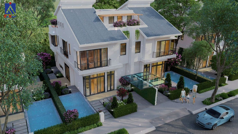 Sự sang trọng và đẳng cấp của ngói Monaco mang lại giá trị thẩm mỹ vượt trội cho các công trình biệt thự