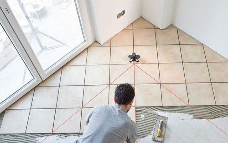 Công thức dự toán chi phí lát gạch nền nhà