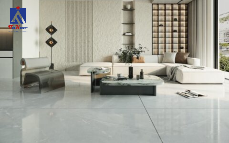Gạch khổ lớn màu trung tính