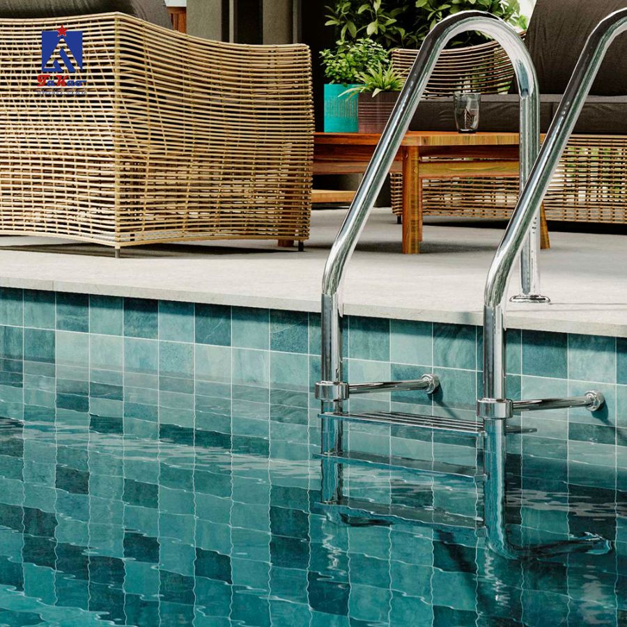 Gạch porcelain giả đá với các hoa văn và màu sắc đa dạng, giống hệt như đá tự nhiên