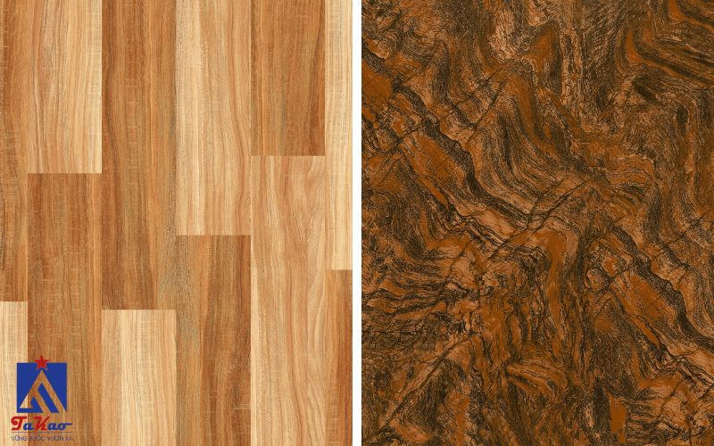 Gạch lát nền 60x60 cm giả gỗ phù hợp cho mọi ngôi nhà