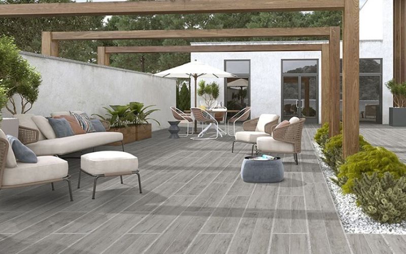 Kinh nghiệm lựa chọn gạch lát sân thượng