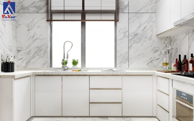 Ưu điểm của gạch ốp bếp Takao