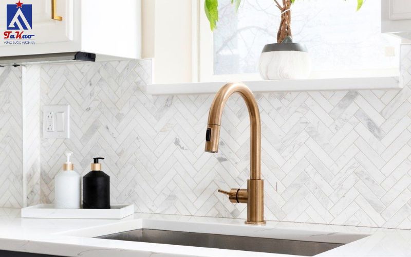 Gạch thẻ ốp tường bếp