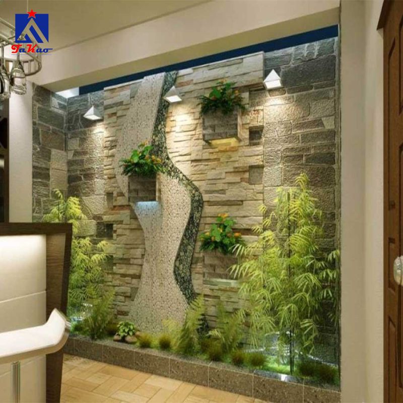 Khu vực ngoài trời hay trong nhà đều có thể sử dụng được gạch ốp tường