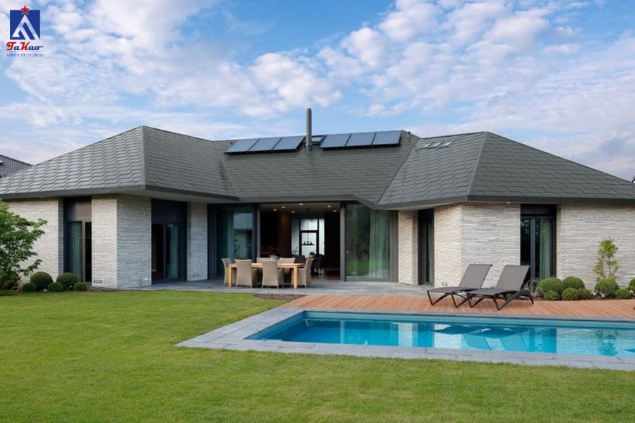 Thiết kế bề mặt phẳng hiện đại và tối giản