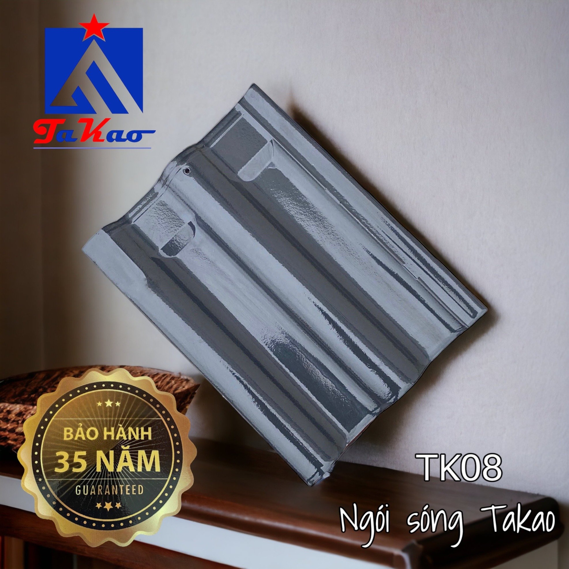 ngói sóng takao