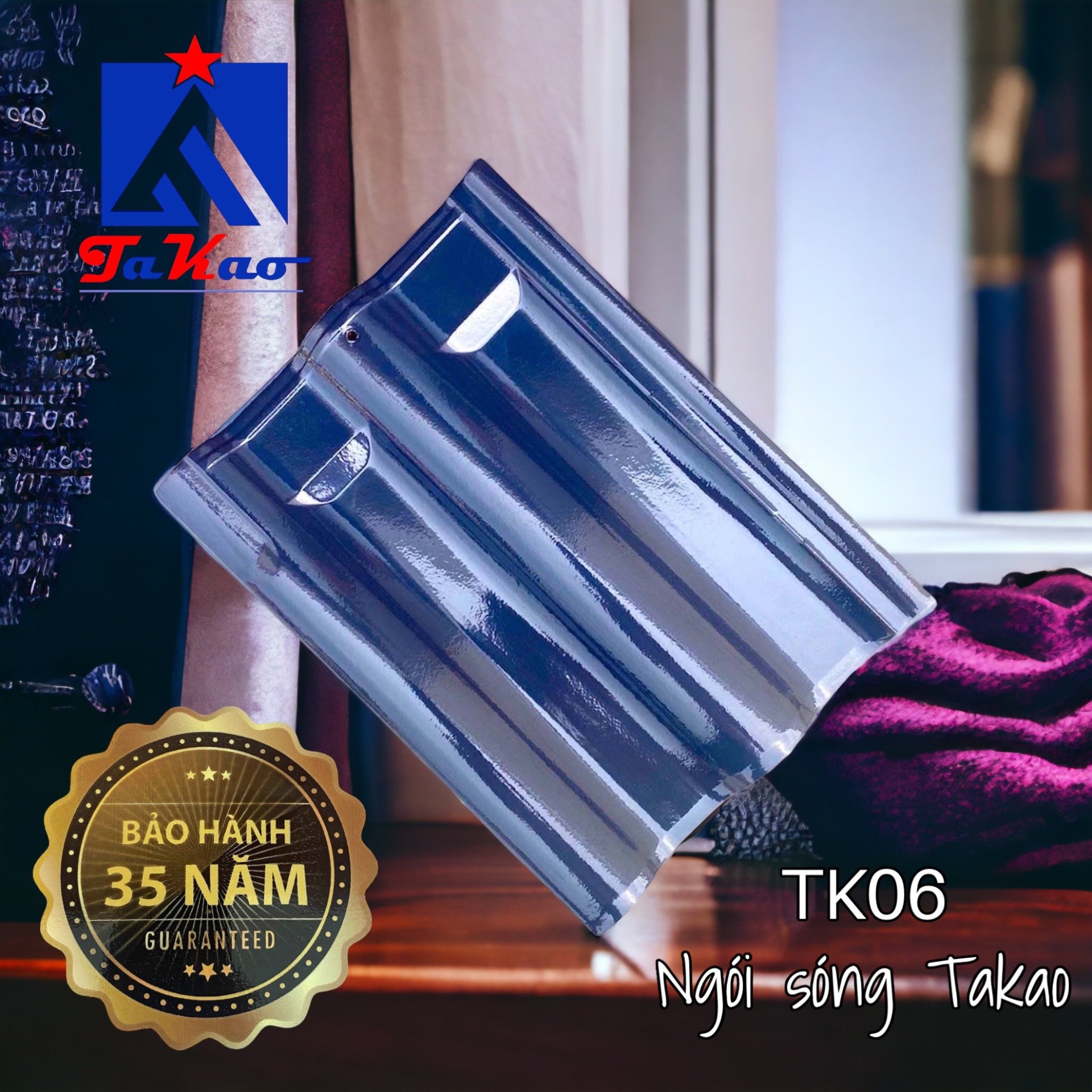 số lượng ngói sóng takao