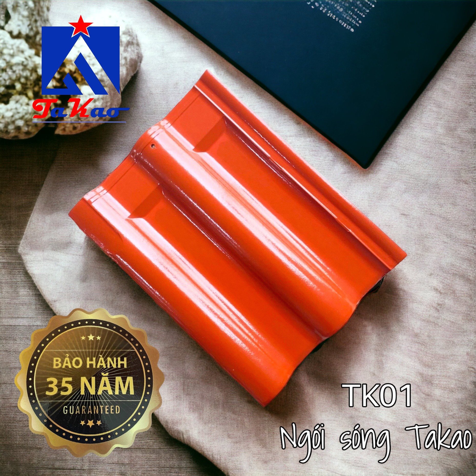 Sản phẩm có độ bền vượt trội, chịu được áp lực và va đập mạnh, giúp bảo vệ công trình khỏi các yếu tố thời tiết khắc nghiệt