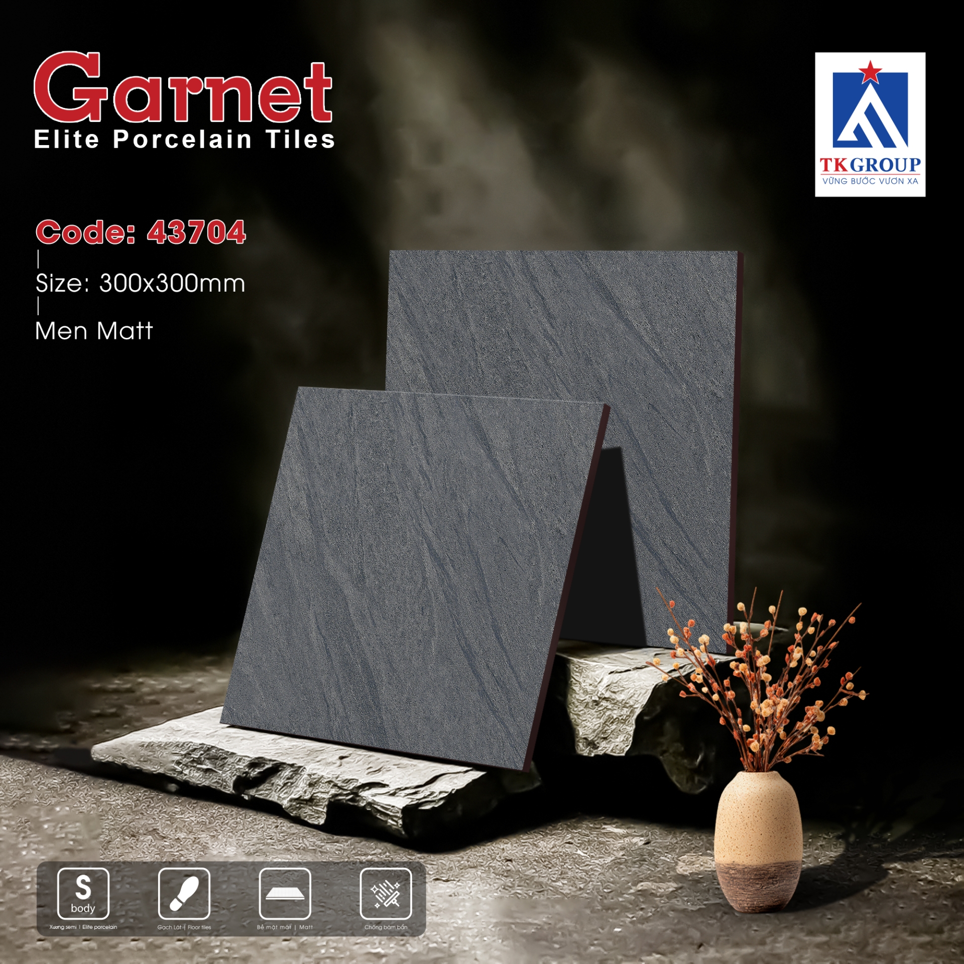 Gạch Porcelain - Elite 43704