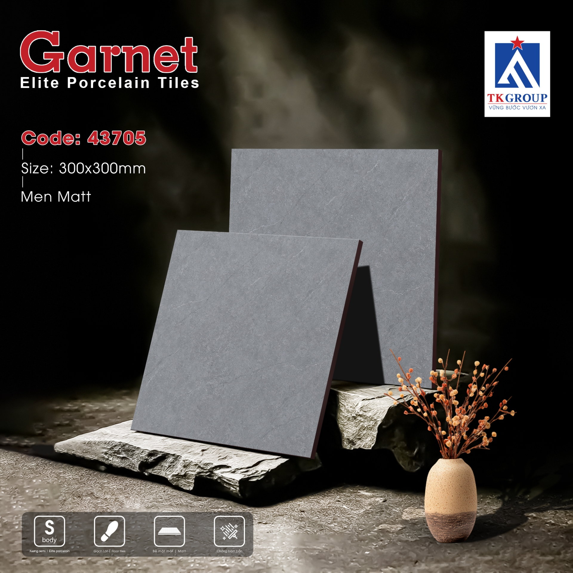 Gạch Porcelain - Elite 43705
