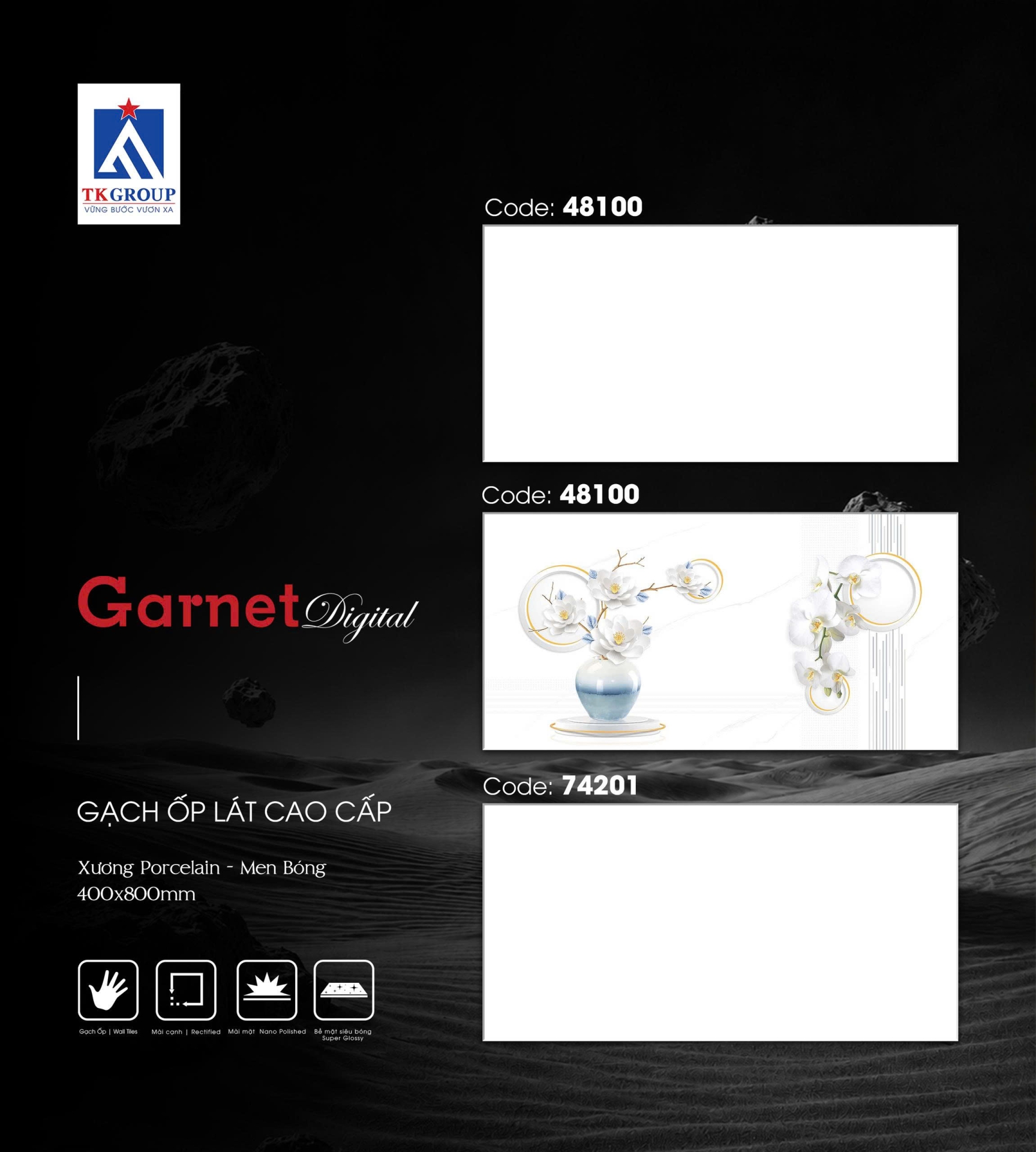 Gạch Porcelain - Elite 48100