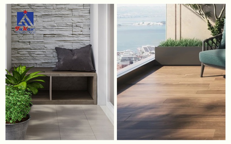Gạch lát ban công