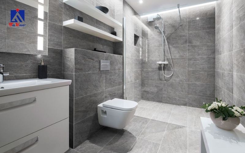 Cách ốp gạch nhà tắm đẹp