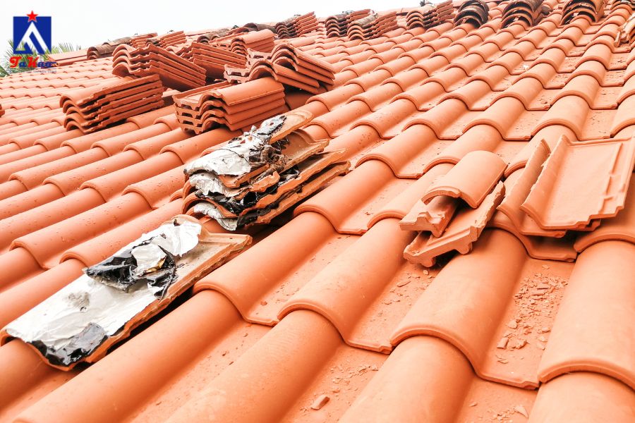 cách tính độ dốc mái nhà lợp ngói