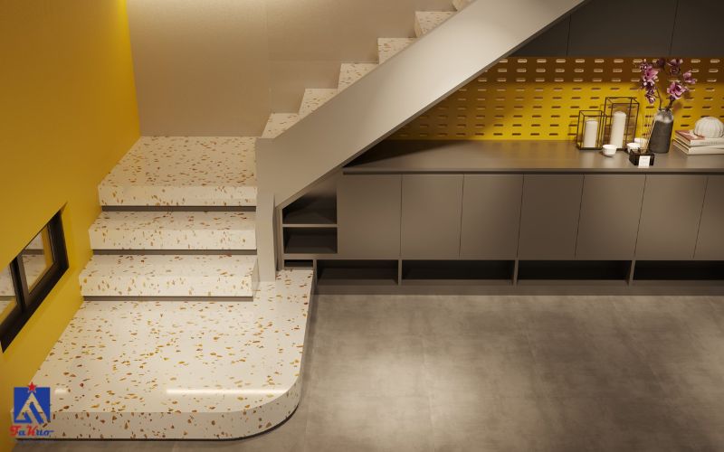 Có nên ốp cầu thang bằng gạch không