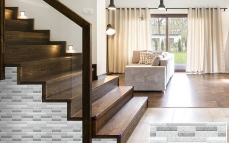 Có nên ốp chân cầu thang không