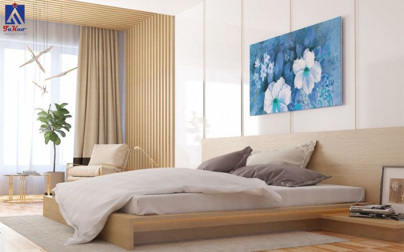 Có nên ốp gạch tường phòng ngủ