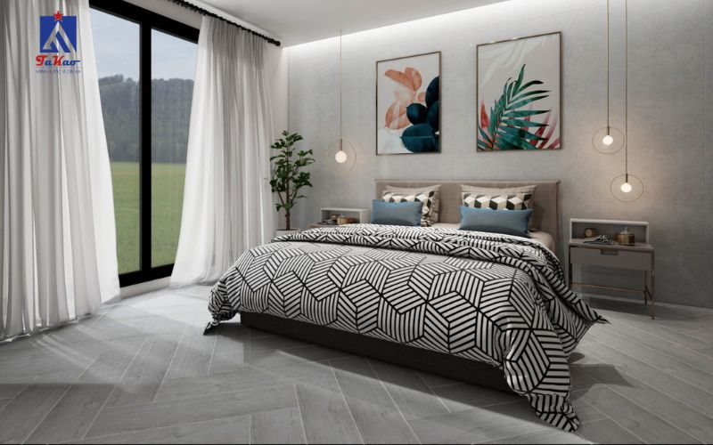 Gạch lát phòng ngủ