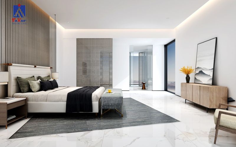 Gạch lát phòng ngủ