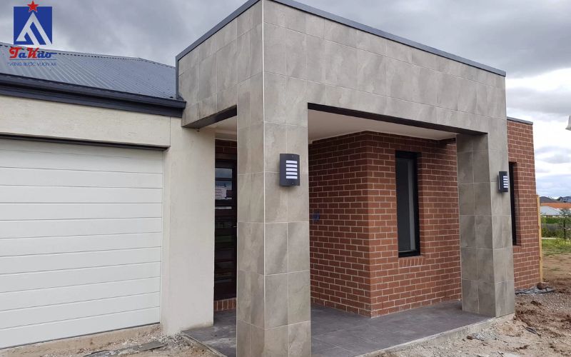 Gạch ốp mặt tiền