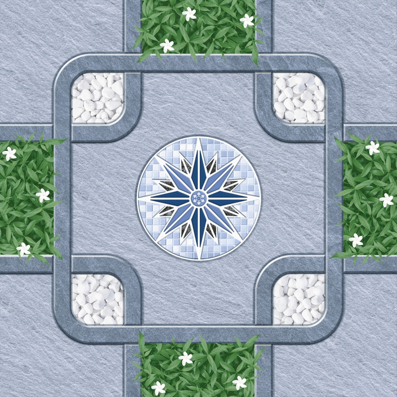 Gạch sỏi lát sân