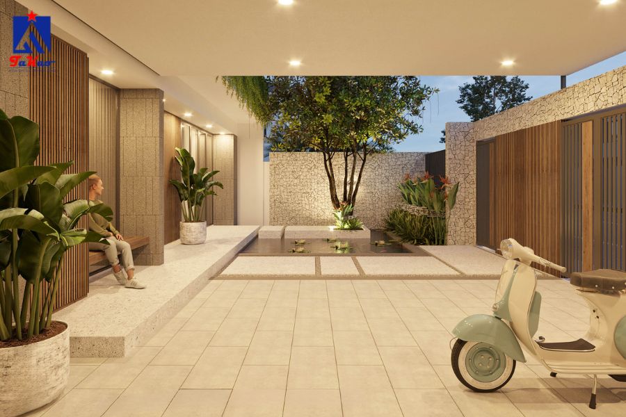 Kinh nghiệm chọn gạch lát sân vườn