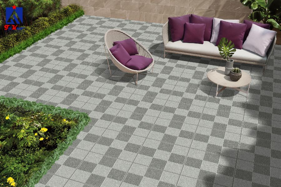 Kinh nghiệm chọn gạch lát sân vườn