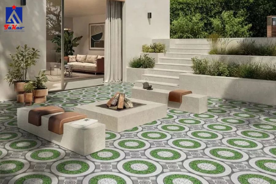 Kinh nghiệm chọn gạch lát sân vườn