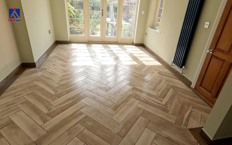 Lát gạch xương cá