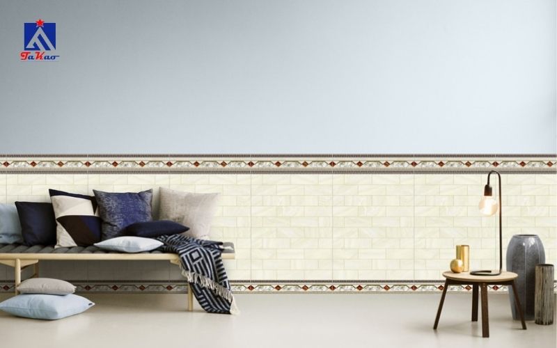 Nên ốp gạch tường cao bao nhiêu
