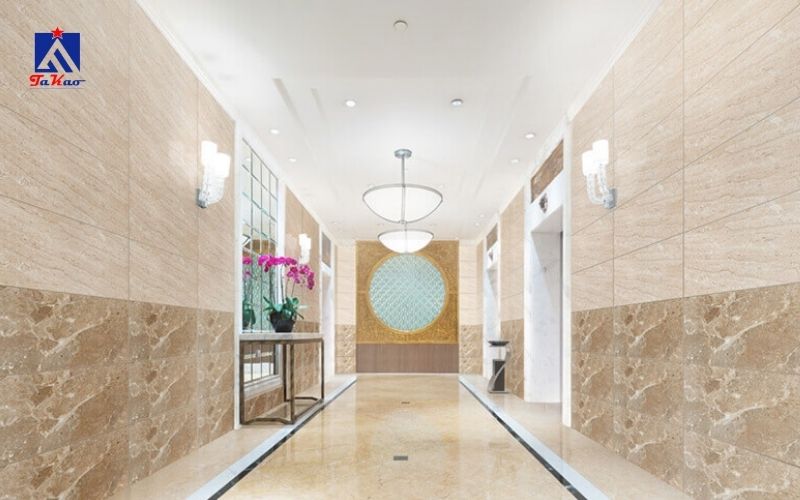 Nên ốp gạch tường cao bao nhiêu