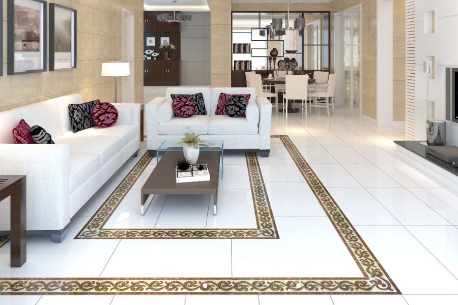 phối màu gạch hiện đại