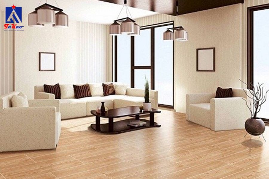 phối màu gạch hiện đại