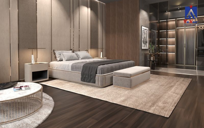 Phòng ngủ nên lát gạch hay gỗ