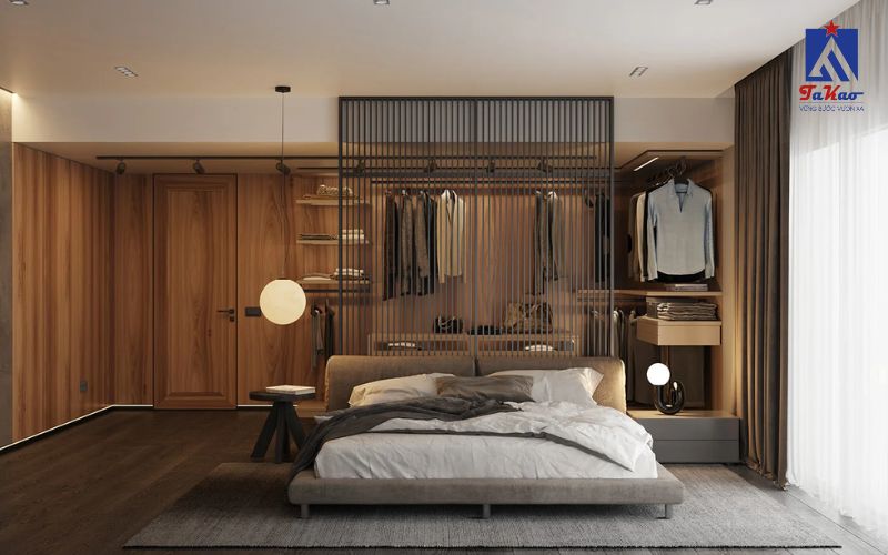 Phòng ngủ nên lát gạch hay gỗ