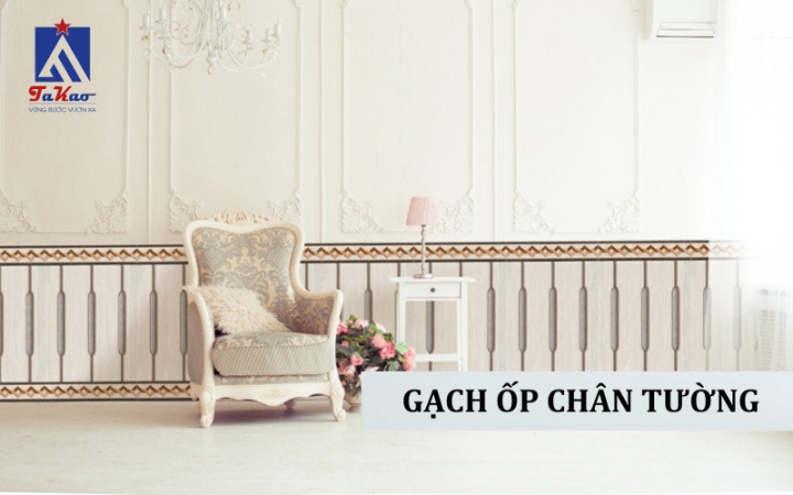 Gạch ốp chân tường nổi hay chìm là xu hướng hiện nay?