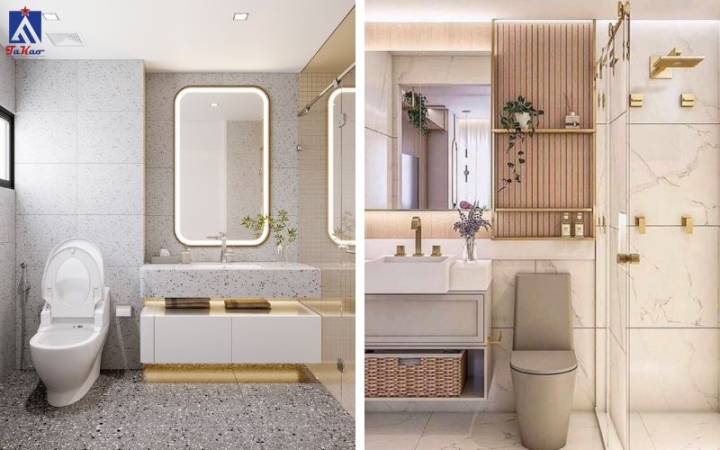Choosing tiles for small toilets? - Notes to remember and suitable tile patterns