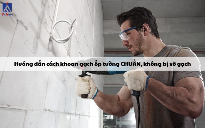 Instructions on how to drill STANDARD wall tiles without breaking the tiles