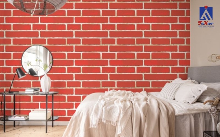 Red card bricks - Design application for impressive living space