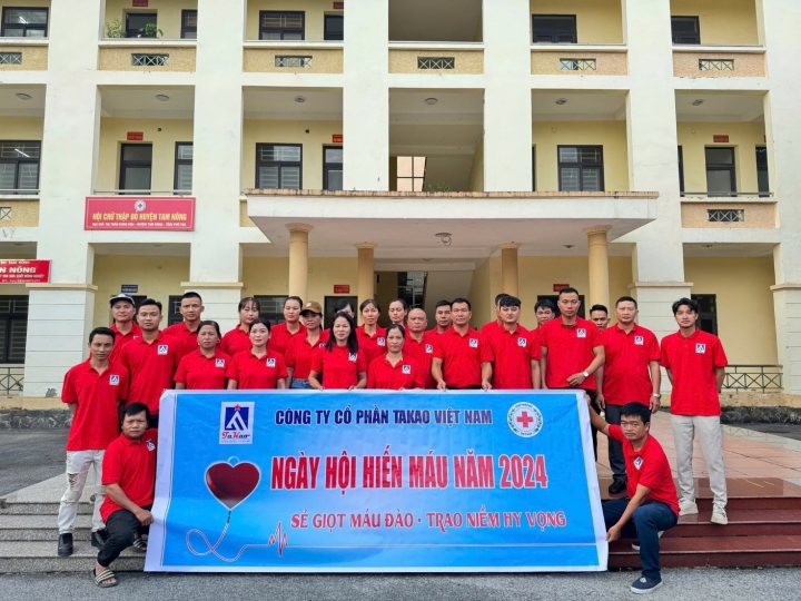 Takao: Ngày Hội Hiến Máu – Sẻ chia và kết nối yêu thương